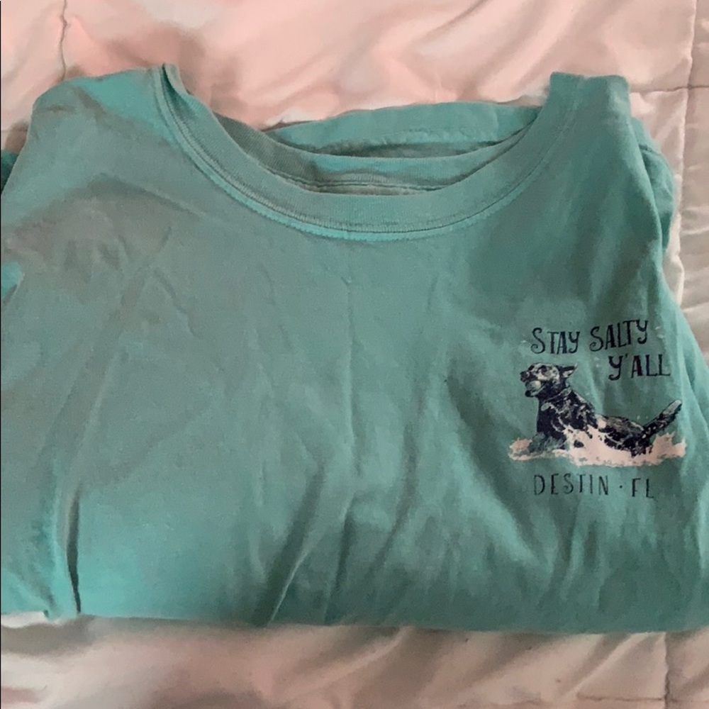“Stay Salty, Y’all” Comfort Colors T-shirt